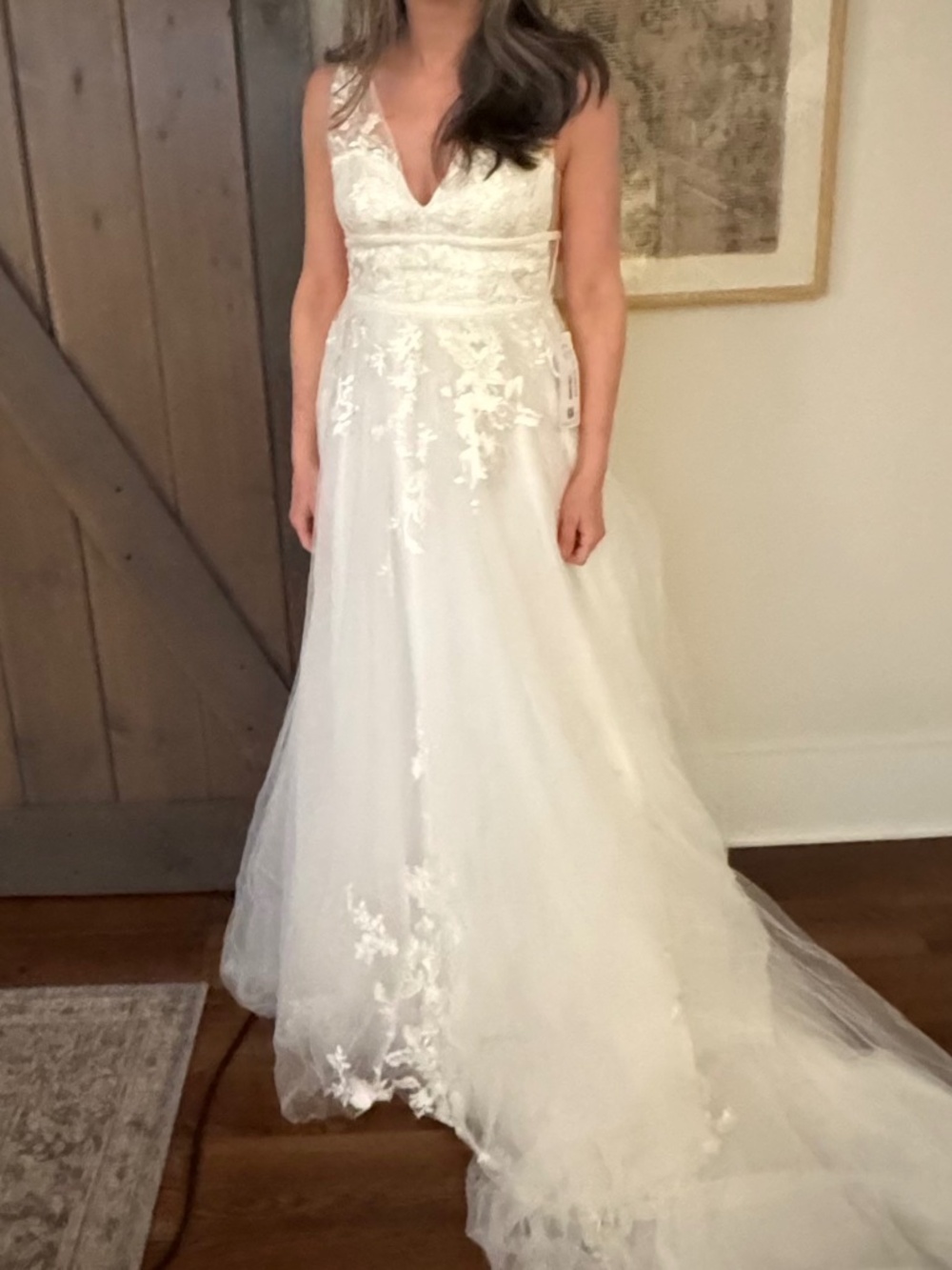 Azazie Lafayette wedding dress size WD6 (NWT)